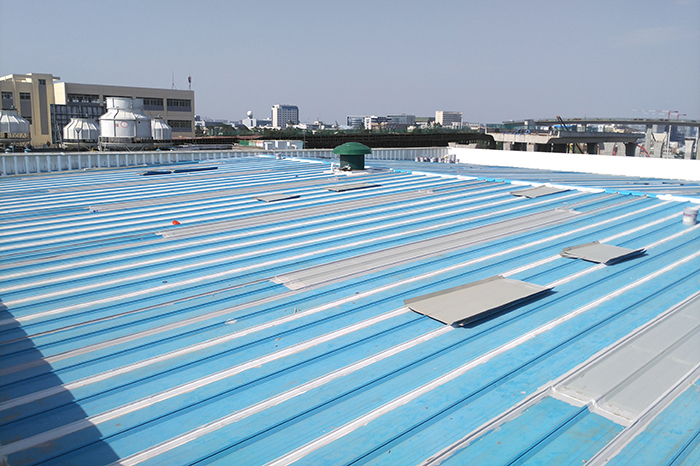 施耐德廠房屋頂防水、加固